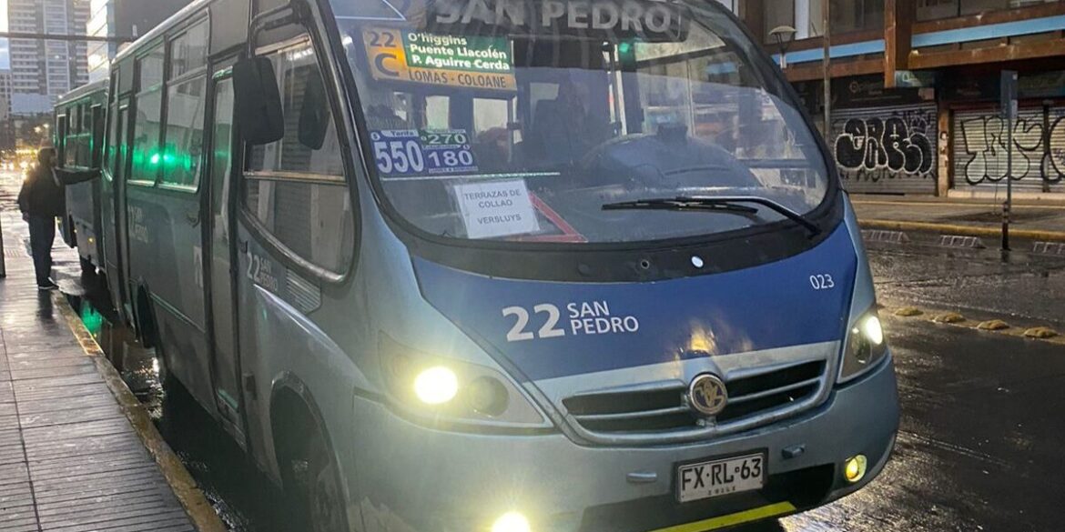 Bus de la línea 22 San Pedro