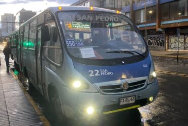Bus de la línea 22 San Pedro