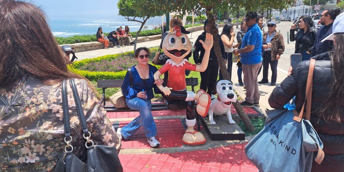 Condorito en Barranco, Lima, Perú