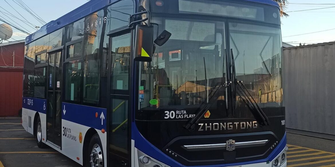 Bus eléctrico Ruta Las Playas