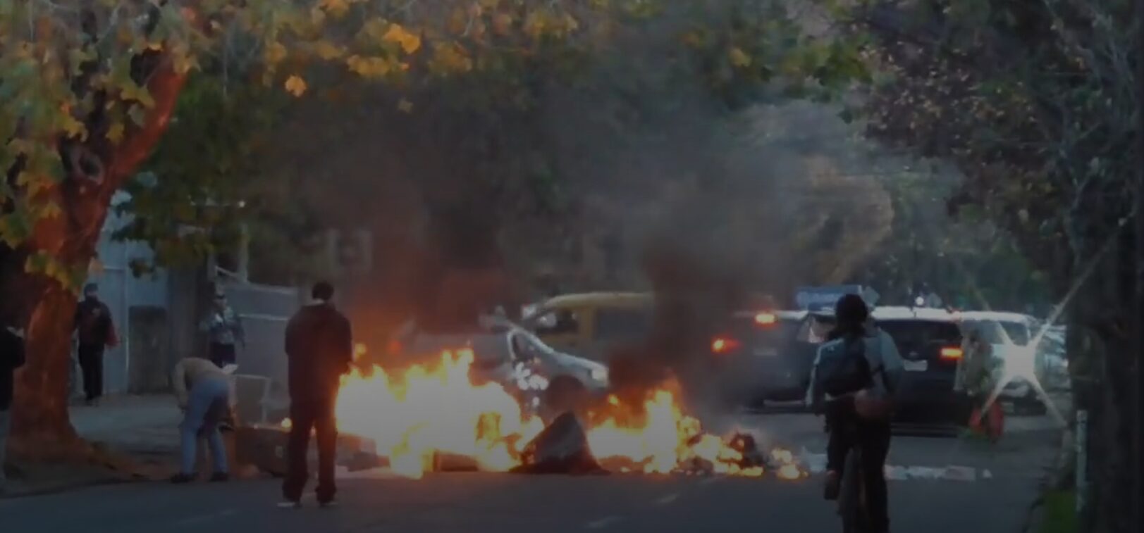 Barricadas Víctor Lamas Toma Udec