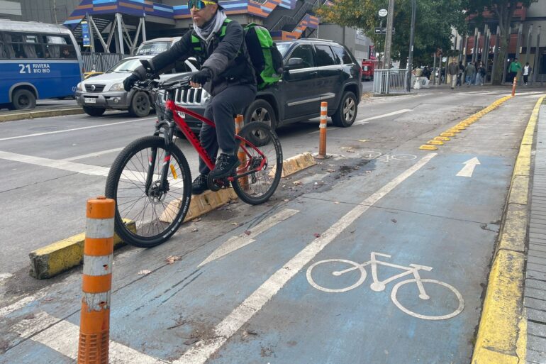 Ciclovía avenida O'Higgins Concepción