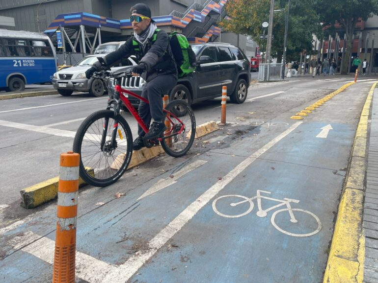 Ciclovía avenida O'Higgins Concepción