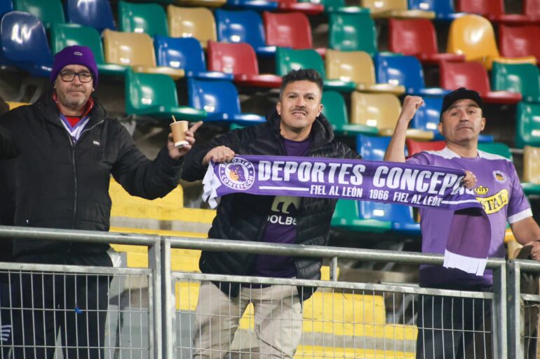 Hinchas Deportes Concepción vs Audax Italiano