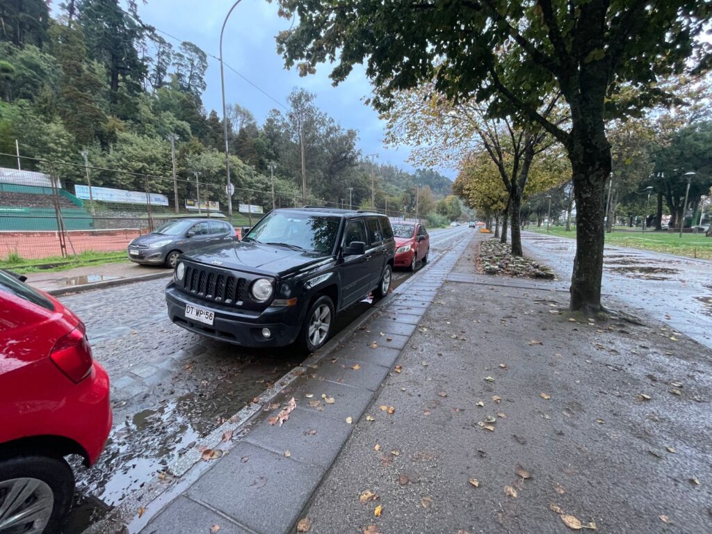 Parquímetros estacionamiento
