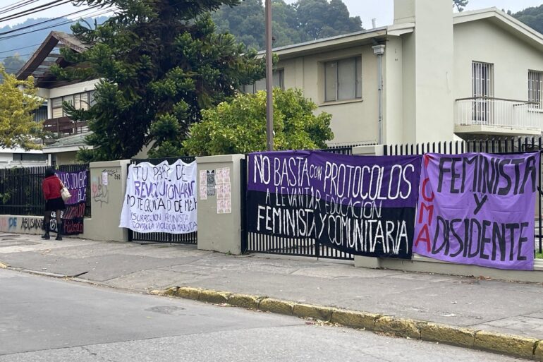 Toma Departamento de Historia Universidad de Concepción