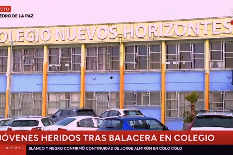Balacera en Colegio Nuevos Horizontes San Pedro de la Paz