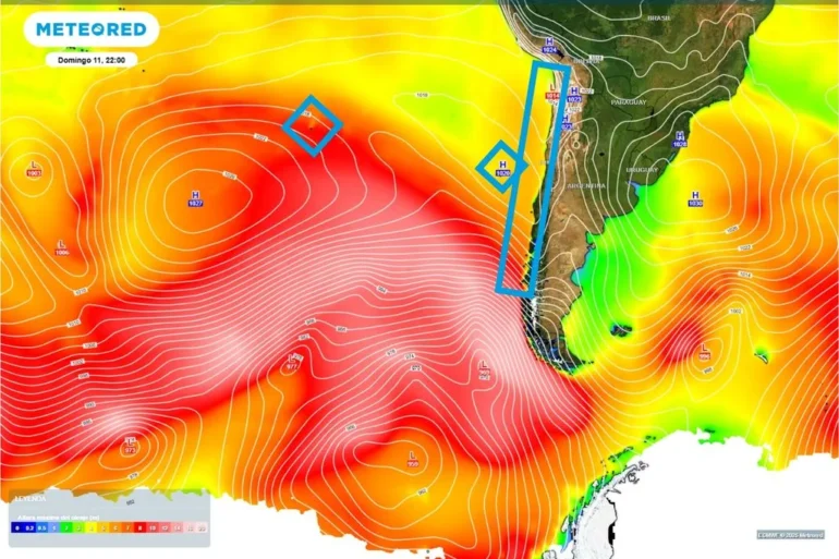 sistema frontal chile mayo