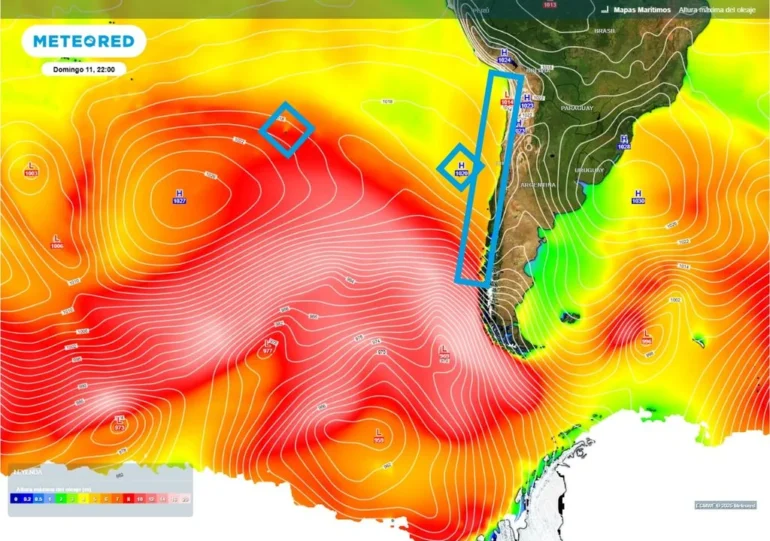 sistema frontal chile mayo