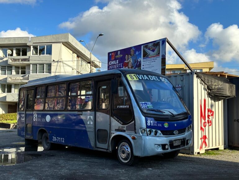 Bus línea 81 Vía del Sol