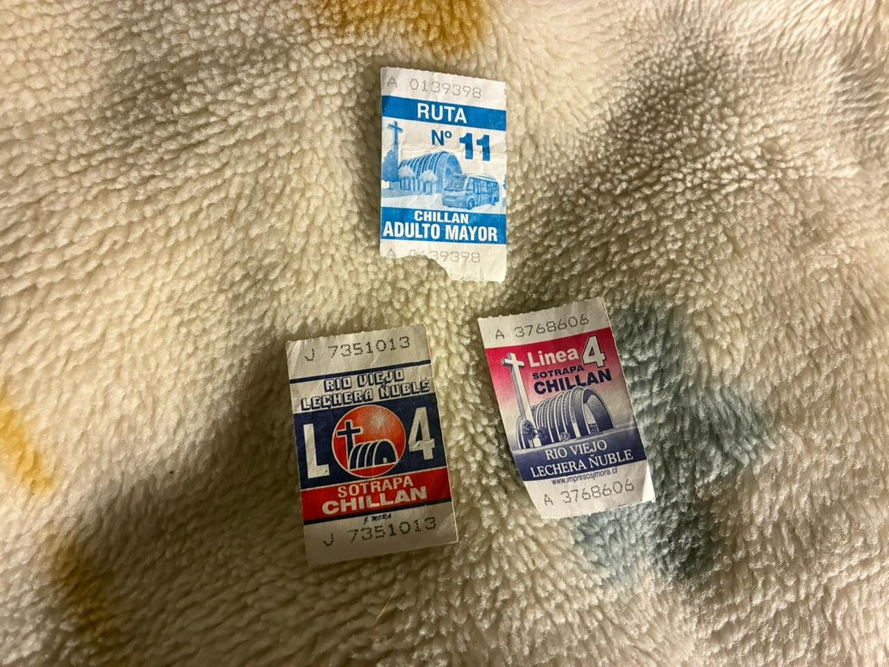 Boletos de micro Chillán