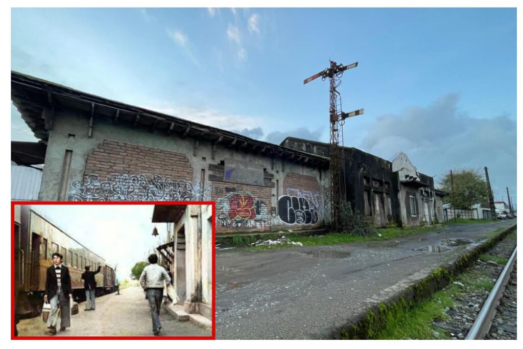 Estación Andalién antes