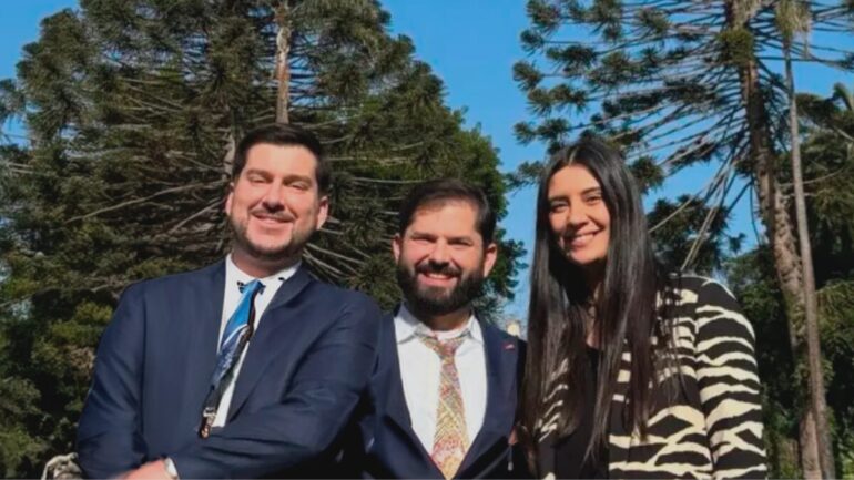Gabriel Boric Fiona Bonati