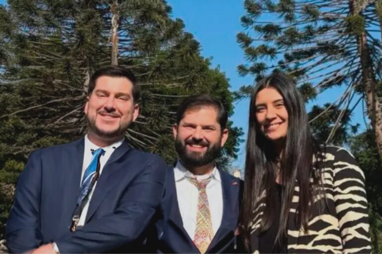Gabriel Boric Fiona Bonati