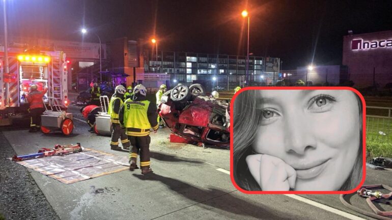 Macarena Yévenes accidente