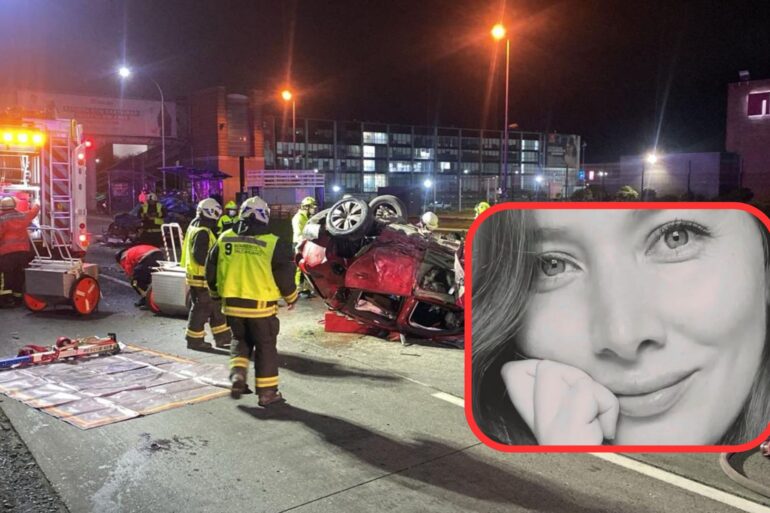 Macarena Yévenes accidente