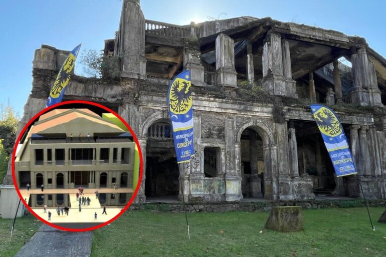 Teatro Liceo Enrique Molina avanza recuperación
