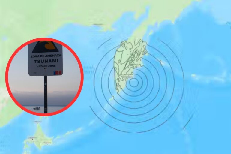 Alerta de Tsunami en Chile por terremoto en Kamchatka
