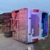 Bus Silpar accidente Carampangue