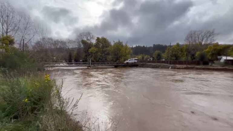 Desborde río Andalién