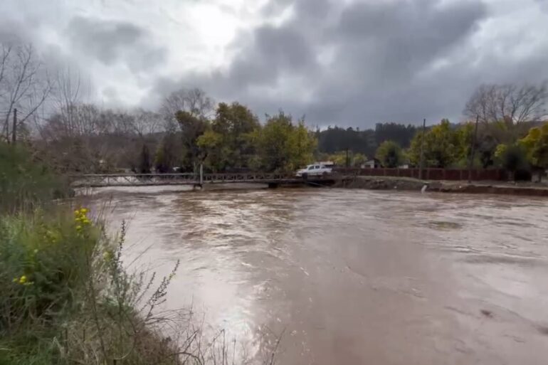 Desborde río Andalién