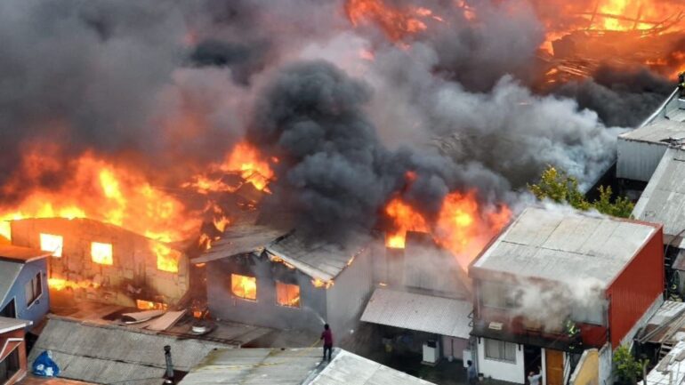 Incendio Chillancito Concepción