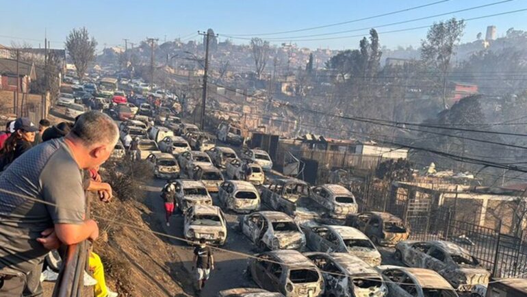 Incendio Viña del Mar reconstrucción narcos