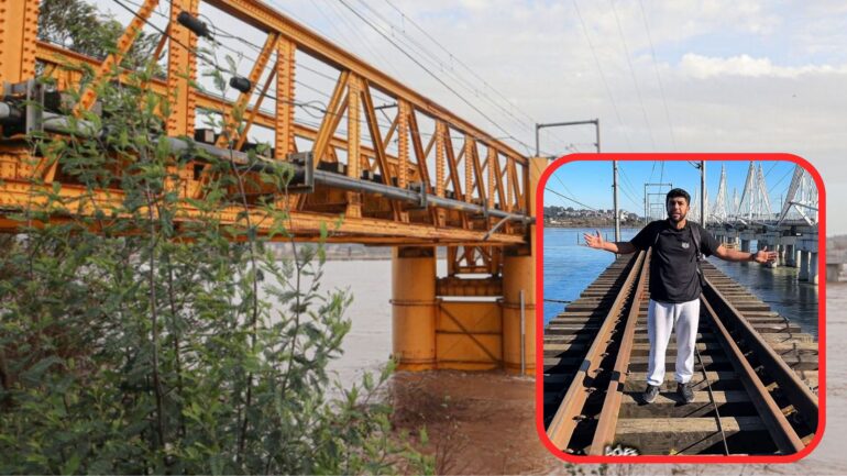Jovenes video Puente Ferroviario