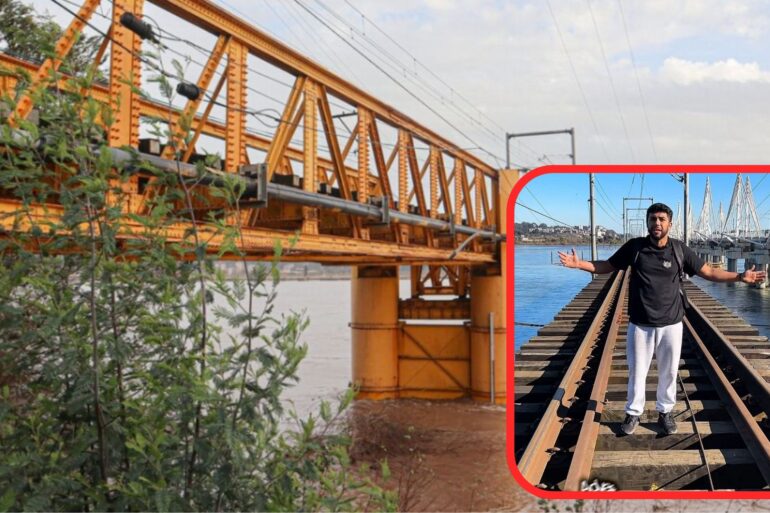 Jovenes video Puente Ferroviario