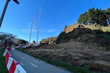 Obras cerro Caracol Parque Ecuador