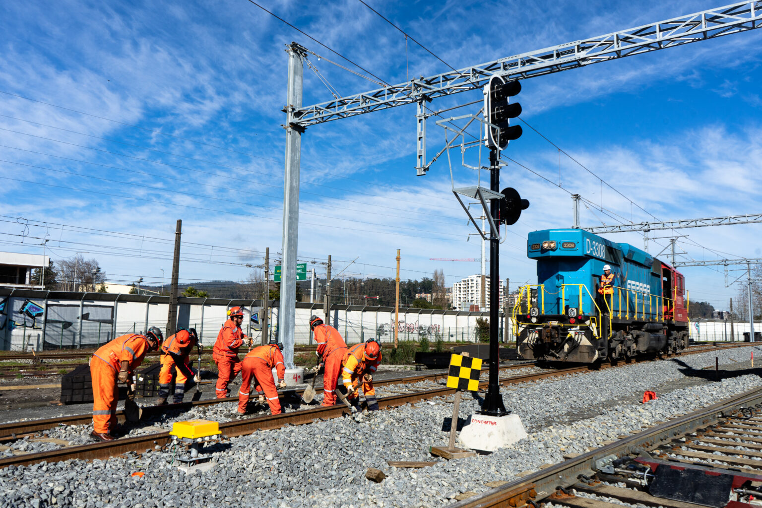 Pruebas dinámicas Nuevo Puente Ferroviario