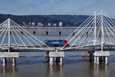 Pruebas dinámicas nuevo Puente Ferroviario