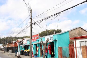 Cables en desuso Penco