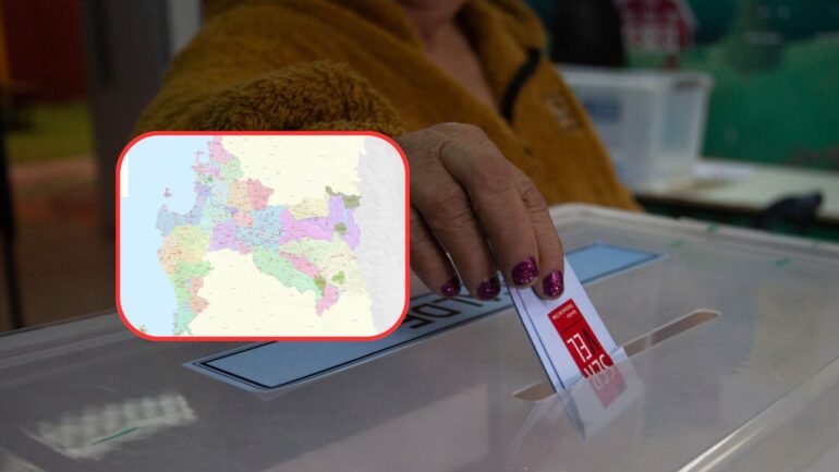 Distritos electorales región del Biobío Elecciones 2025