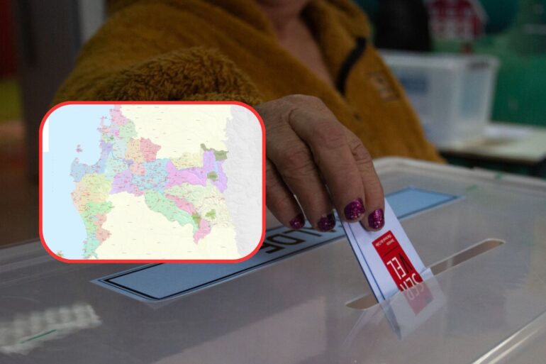 Distritos electorales región del Biobío Elecciones 2025