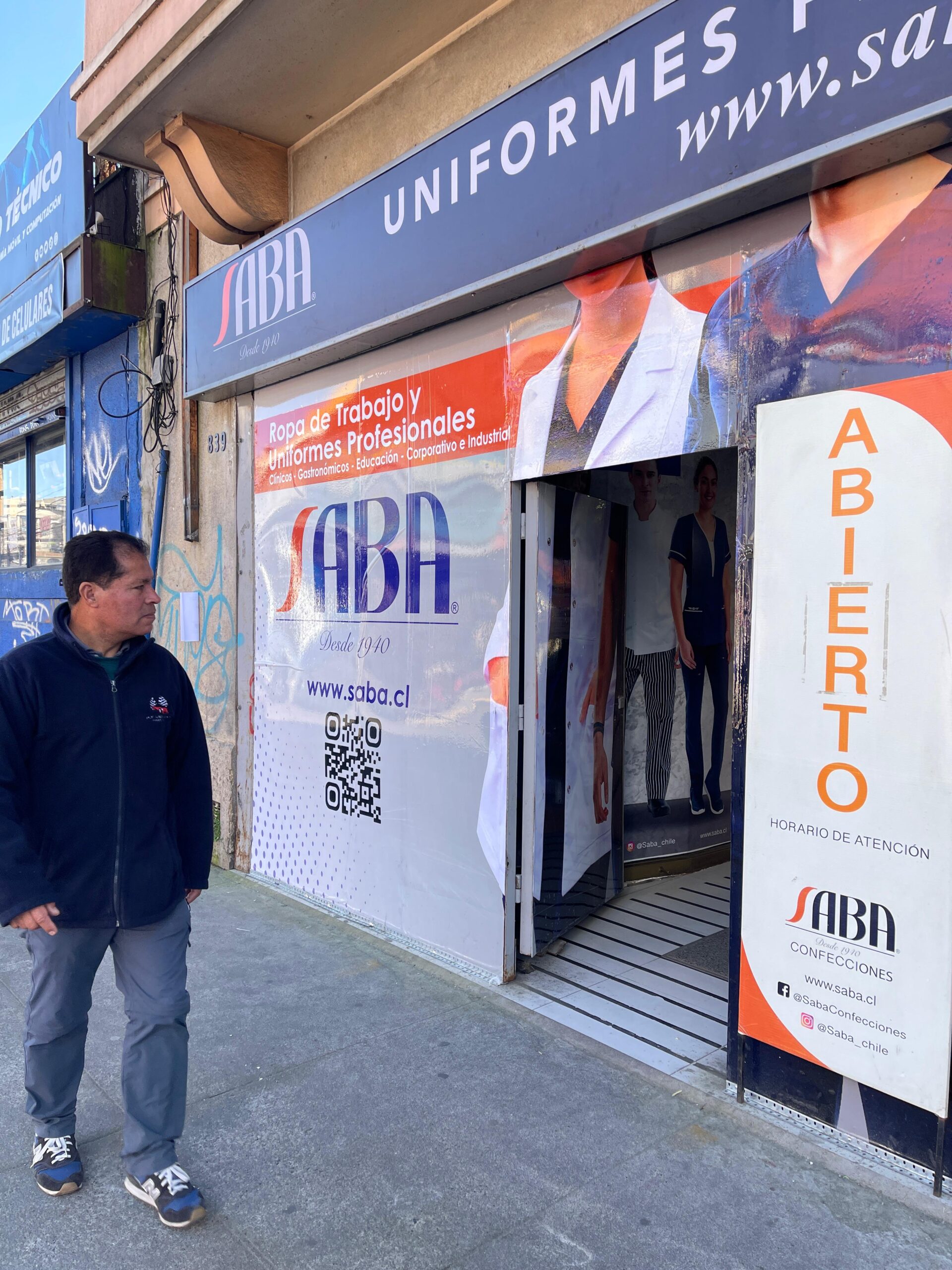 Tiendas SABA en Concepción