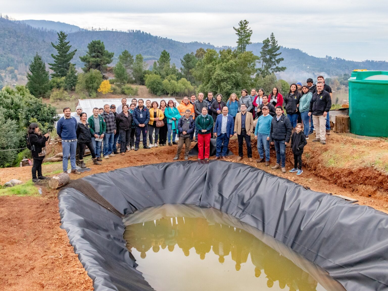 Obras conservación ecológica Quillón
