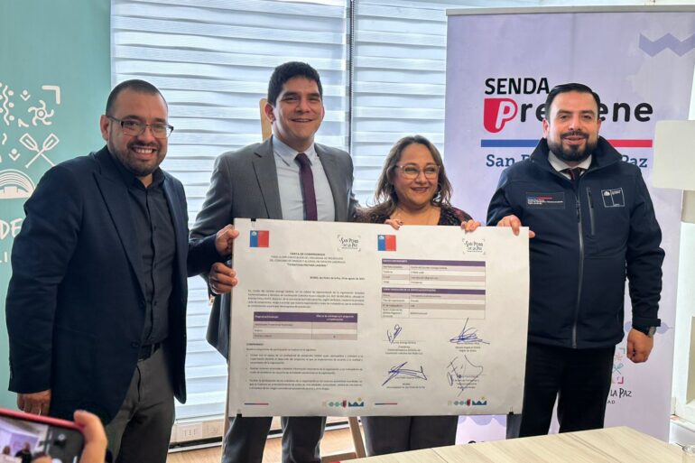 Transporte público San Pedro de la Paz prevención drogas