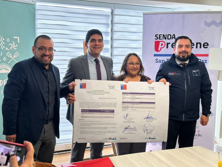 Transporte público San Pedro de la Paz prevención drogas