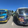 Buses Coronel-Lota paro