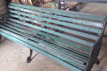 Cabrero banca reciclada plástico