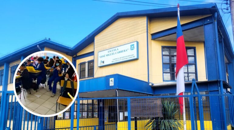Escuela José Miguel Carrera de Michaihue y estudiantes | Edición de Sala de Prensa