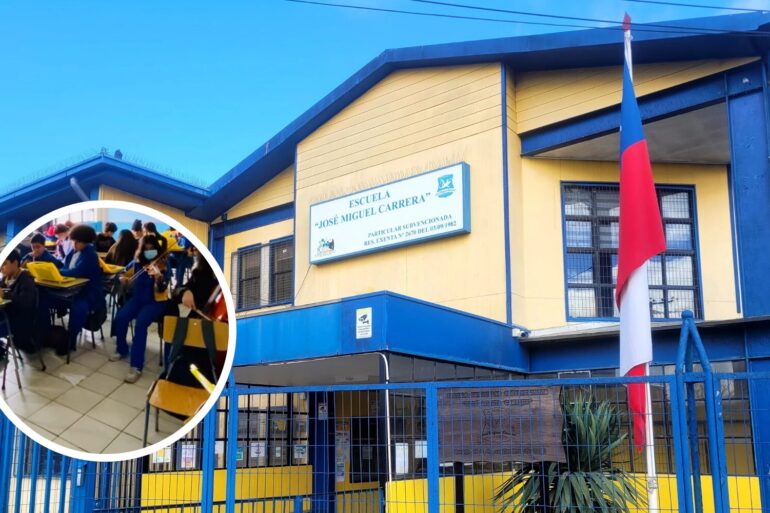 Escuela José Miguel Carrera de Michaihue y estudiantes | Edición de Sala de Prensa
