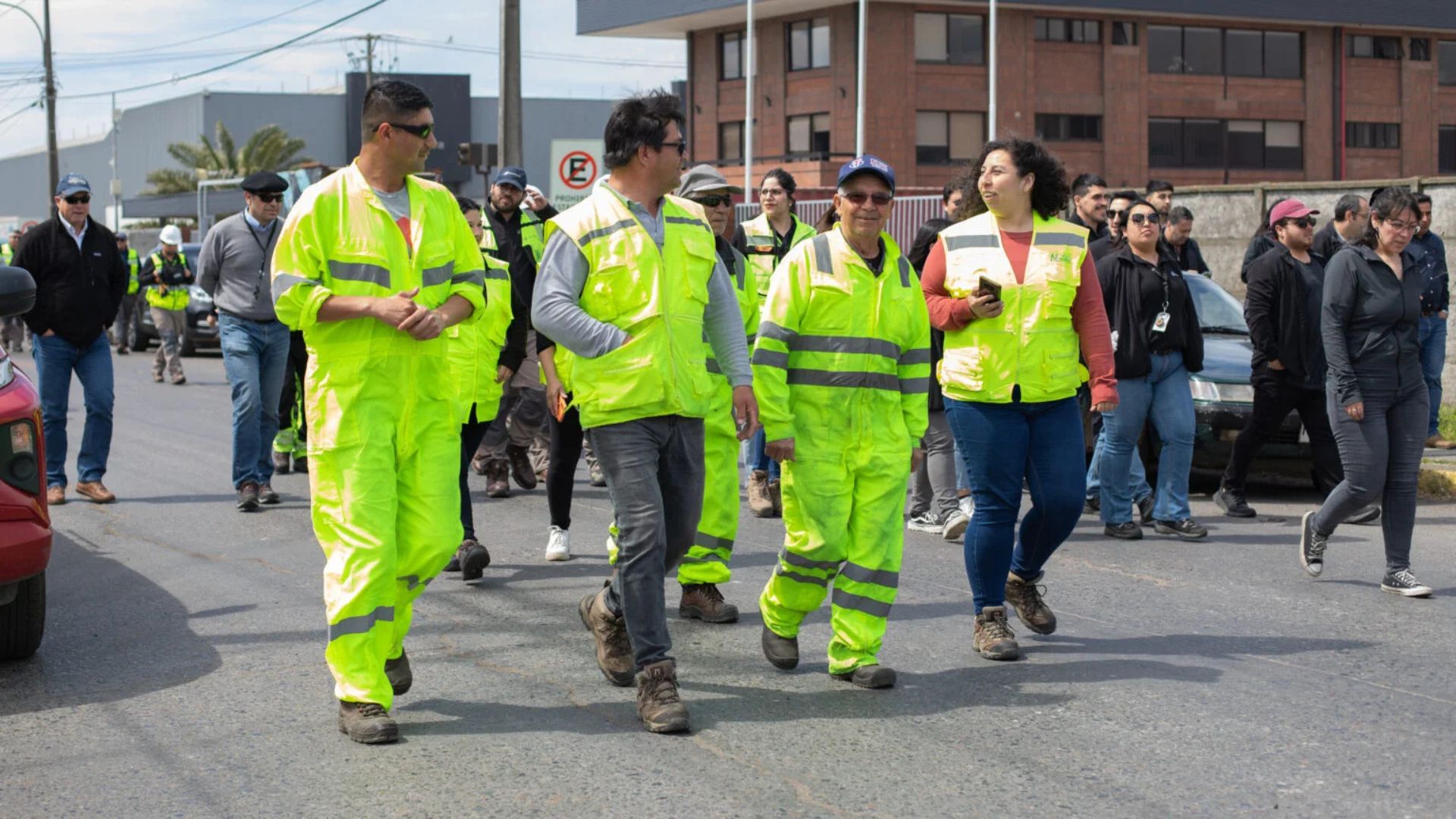 Simulacro evacuación terremoto tsunami Rocuant
