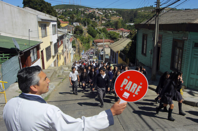 Simulacro de terremoto tsunami Talcahuano