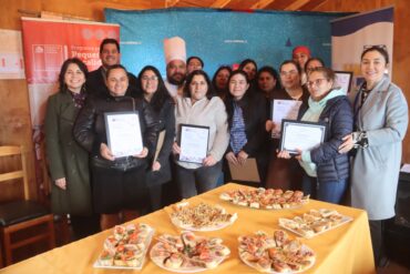 Taller gastronomía San José de Colico Curanilahue