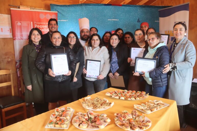 Taller gastronomía San José de Colico Curanilahue
