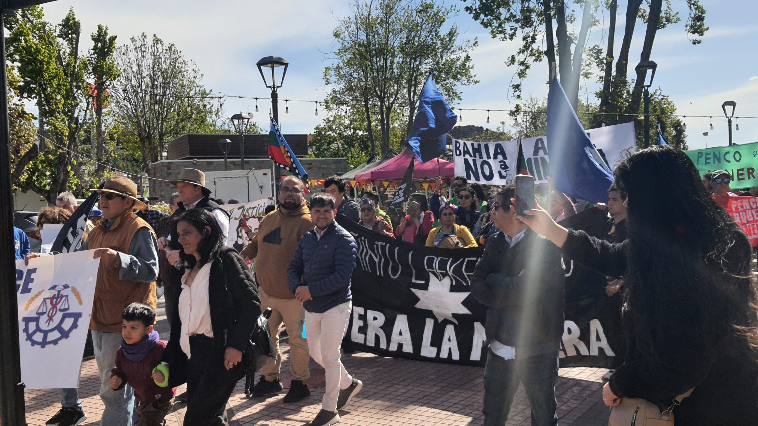 Marcha de Penco sin minera | Foto: Bastian Benismelis