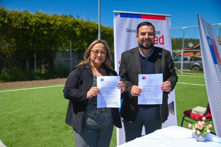 Acuerdo MTT Nueva Llacolén buses eléctricos