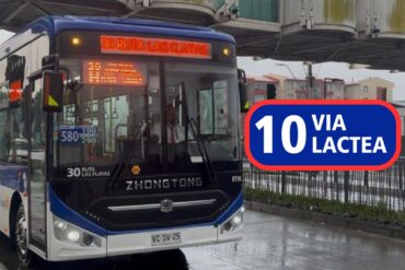 Bus eléctrico Vía Láctea